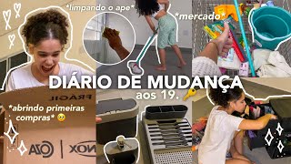Thumbnail for DIÁRIO DE MUDANÇA #2 | limpando o ape, primeira noite + compras e organização