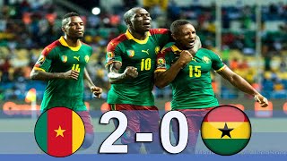 ملخص مباراة الكاميرون وغانا 2-0 💥💥 كأس أمم افريقيا 2017💥◄وجنون الشوالى