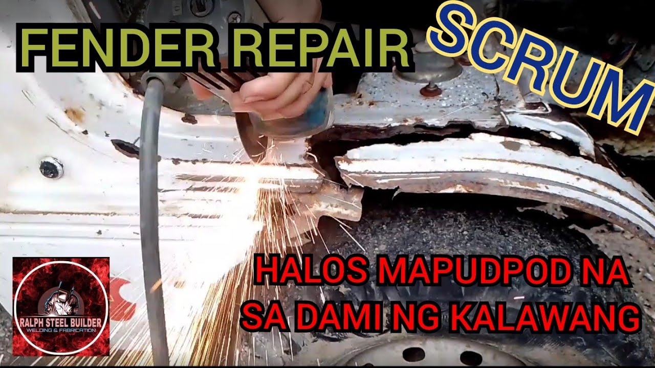 EASY REPAIR/FENDER NG MULTICAB HALOS MAWALA NA DAHIL SA KALAWANG.