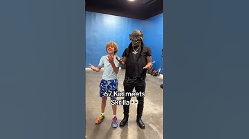 67 kid meets skrilla 👀 viral crossover moment blends fantasy mask and meme energy