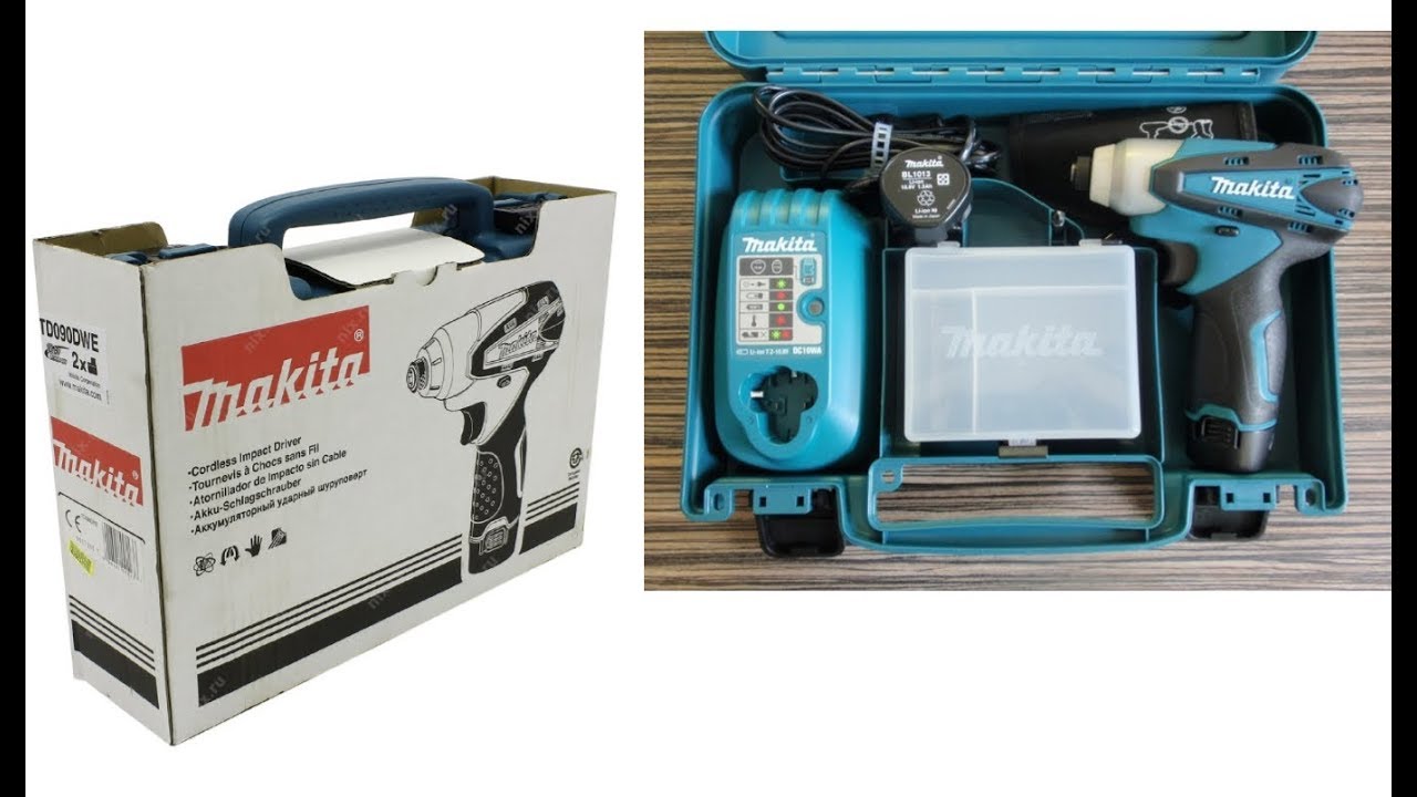Parafusadeira De Impacto a Bateria 12v Makita Td090d TESTE COMPLETO
