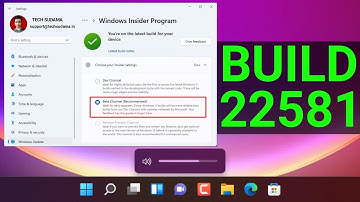 New Windows 11 Insider Preview Build 22581 | Windows 11 22581 First Preview - 2022