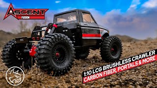 The Redcat Ascent Fusion 1:10 scale Brushless Rock Crawler.