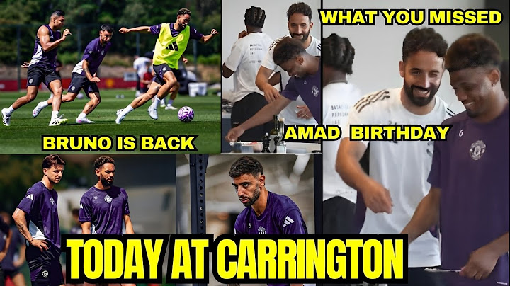 WHAT YOU MISSED 🔥Session 2 Amad Dialo Birthday Celebration Bruno Returns, Maguire And Dorgu.