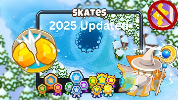 Skates [Half Cash] Guide | No Monkey Knowledge | BTD 6 (2025 Updated) 4K