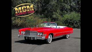 SOLD-1974 Cadillac Eldorado-$26,750.00