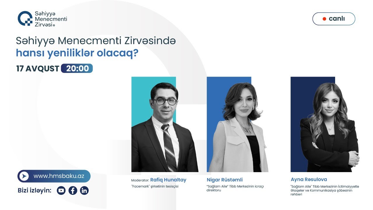 Səhiyyə Menecmenti Zirvəsi 2023