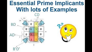 [29] Prime Implicant and Essential Prime Implicants with lots of examples