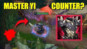 The Best Master Yi Counter?