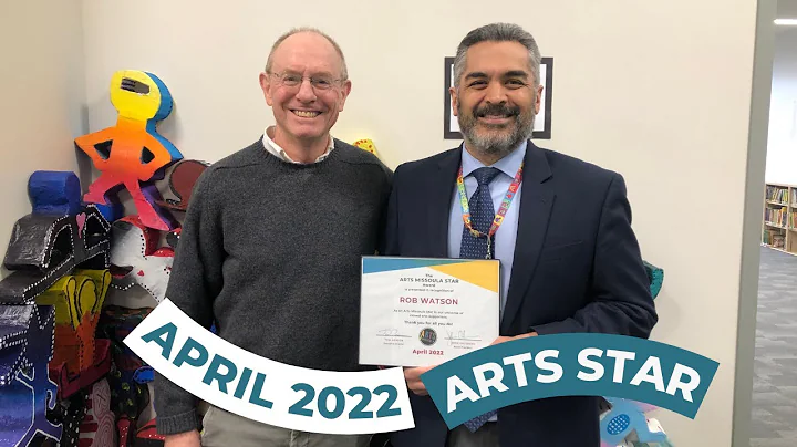 April 2022 Arts Star: Rob Watson