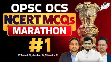 NCERT MCQs Marathon 1 for OPSC OCS | Full Practice & Explanation | #studyiq #competitiveexams #opsc
