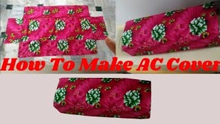How To Make AC Cover Cutting And Stitching #Ac Cover #ac #accover #cuttingandstitching #cover #diy