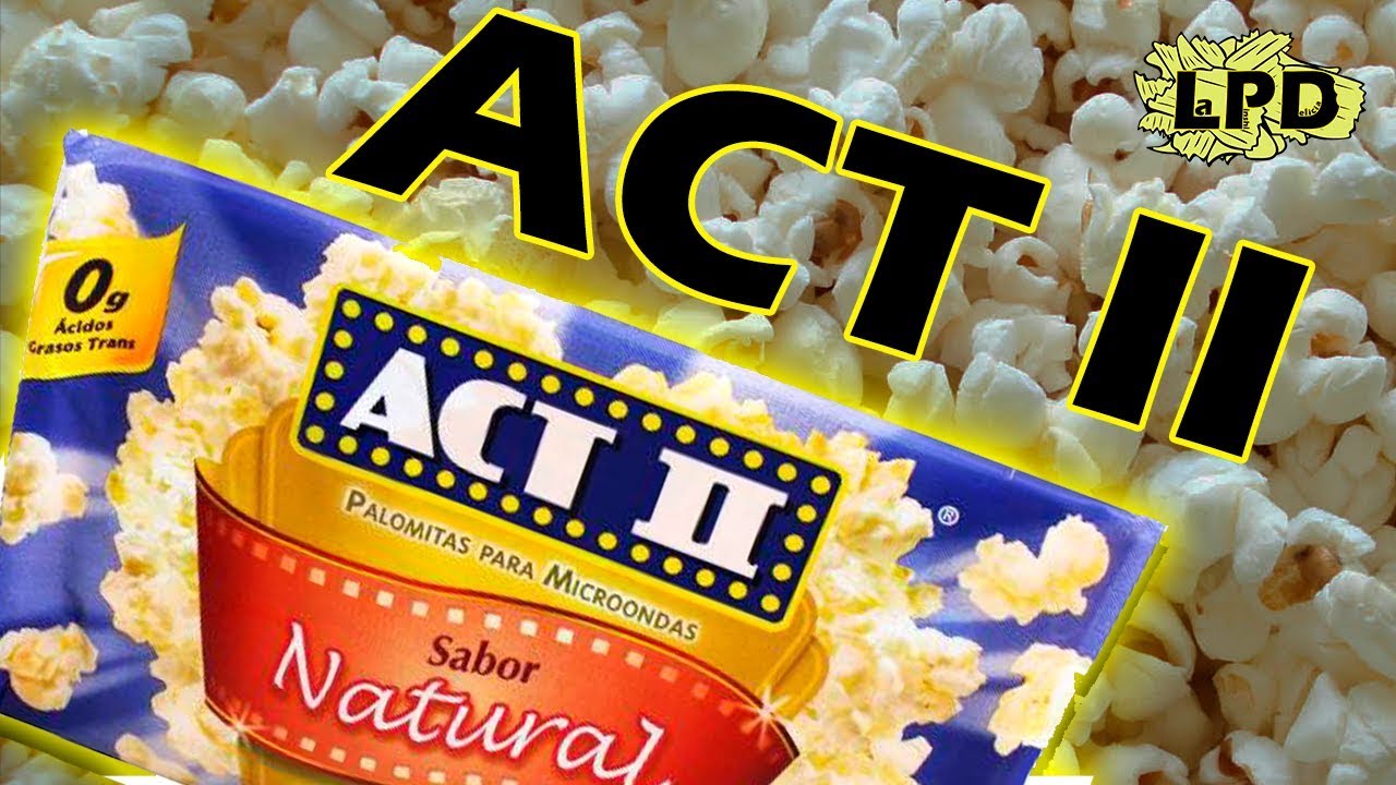 Act II Palomitas para Microondas, Unboxing