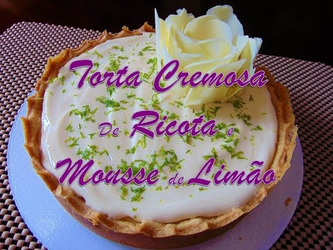 Vídeo: Torta De Limão Com Requeijão