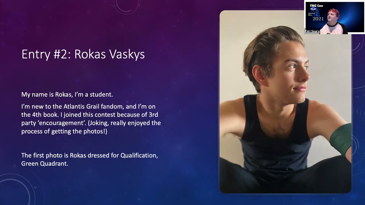 Costume Contest - PANEL - TAG Con 2021 Quantum Blue