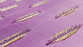 Simple Crystal Embroidery For Beginners