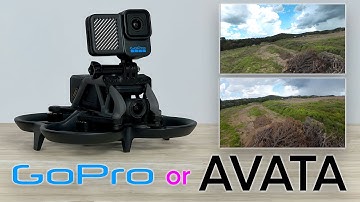 DJI Avata vs Go Pro Hero 10 Bones - Footage Comparison of FOV, Stabilization, and Color Profiles