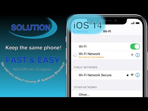 No Internet Connection/Blocked IP Address (iPhone Wi-Fi Problem - Solution) iOS 14+