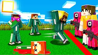 Minecraft EKİP ile SQUID GAME YARIŞMASINA KATILDIM