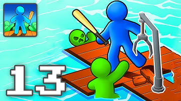 Zombie Raft - Gameplay Walkthrough Part 13 - Casual Games To Play (iOS, Android)