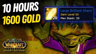 How I Made 1600 Gold In 10 Hours | Season of Discovery
