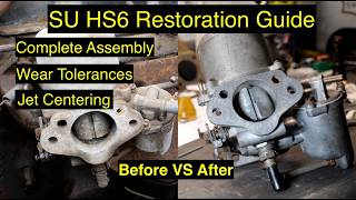 How To Rebuild SU HS6 Carburetors (The Complete Guide) Volvo PV, Amazon, 1800, 140 pt 5