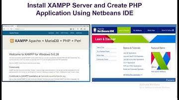 How to install XAMPP Server and Create PHP Web Application using Apache Netbeans IDE