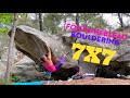Fontainebleau bouldering 7x7 part 1 7a7b