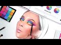 The face chart book  facechart drawing with makeup by liza kondrevich facechart