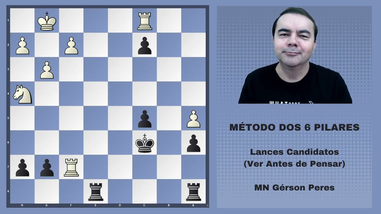 Super Curso VIP Online para Jogador de Xadrez: Nível 4 - MN Gérson Peres