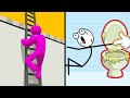 Ladder Master Vs Grab Em Now 🧟🪜🧸🧑‍🏭 Max All Levels Android iOS Gameplay Ep 45