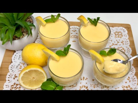 Vidéo: Comment Faire Un Dessert à La Crème Et Au Citron