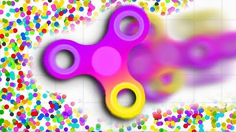 SPINZ.IO Fastest Fidget Spinner IO Gameplay | Fidget Spinner  | KING OF .IO GAMES