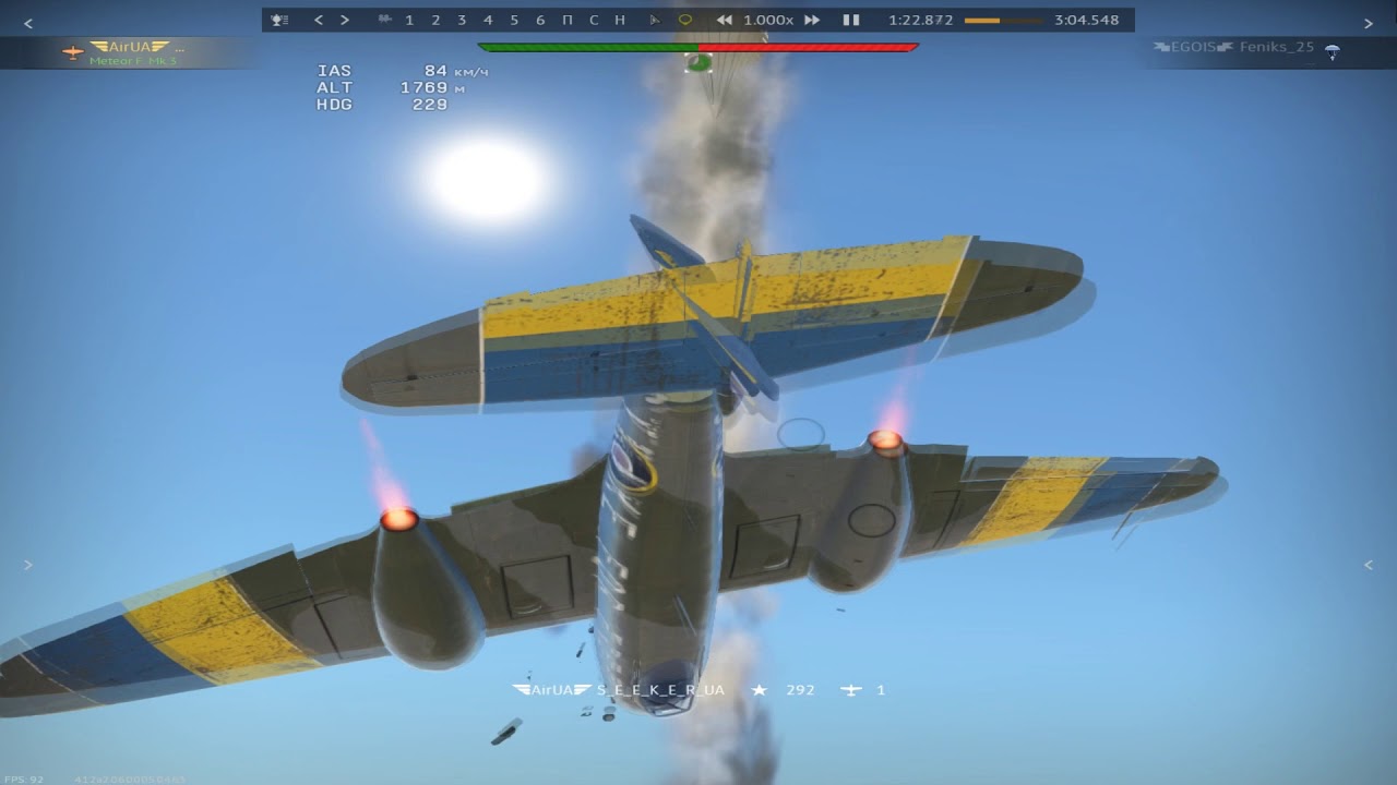 Meteor F Mk 3 блиц-турнир 1х1 AБ (it's easy) - YouTube