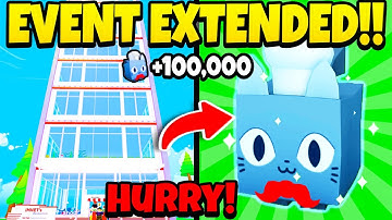 *EXTENDED*😀The HUGE CHEF CAT Event Has Been EXTENDED In My Restaurant!! (ROBLOX) - Pet Simulator X
