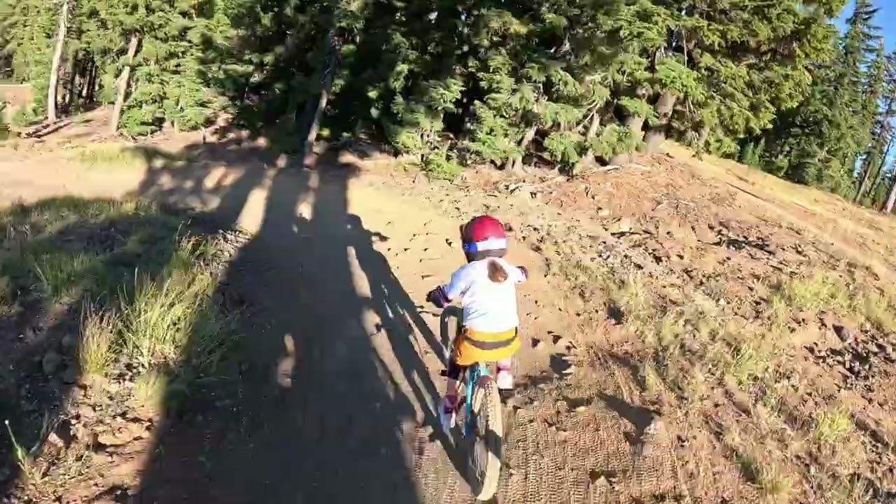 sol n papa, Mt. Bachelor adventure, Sept 2025