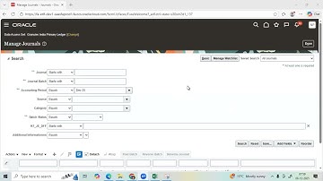 Can we Inquire the Journals with DFF information in GL Manage Journal Page in Fusion General Ledger?