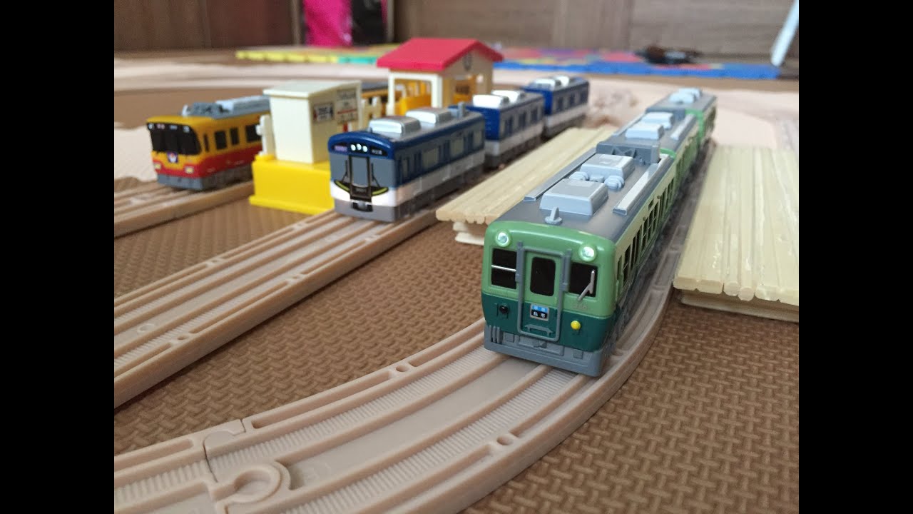 光るDXトレイン 京阪電車 part1 - YouTube