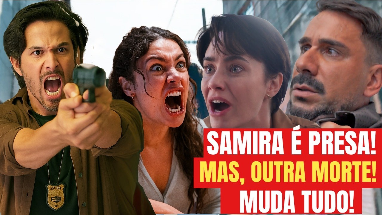 TRËS GRACAS -  SAMIRA E PRESA E UMA MORTE FAZ PAULINHO DESCOBRIR PARADEIRO DA BEBE DE JOELLY!