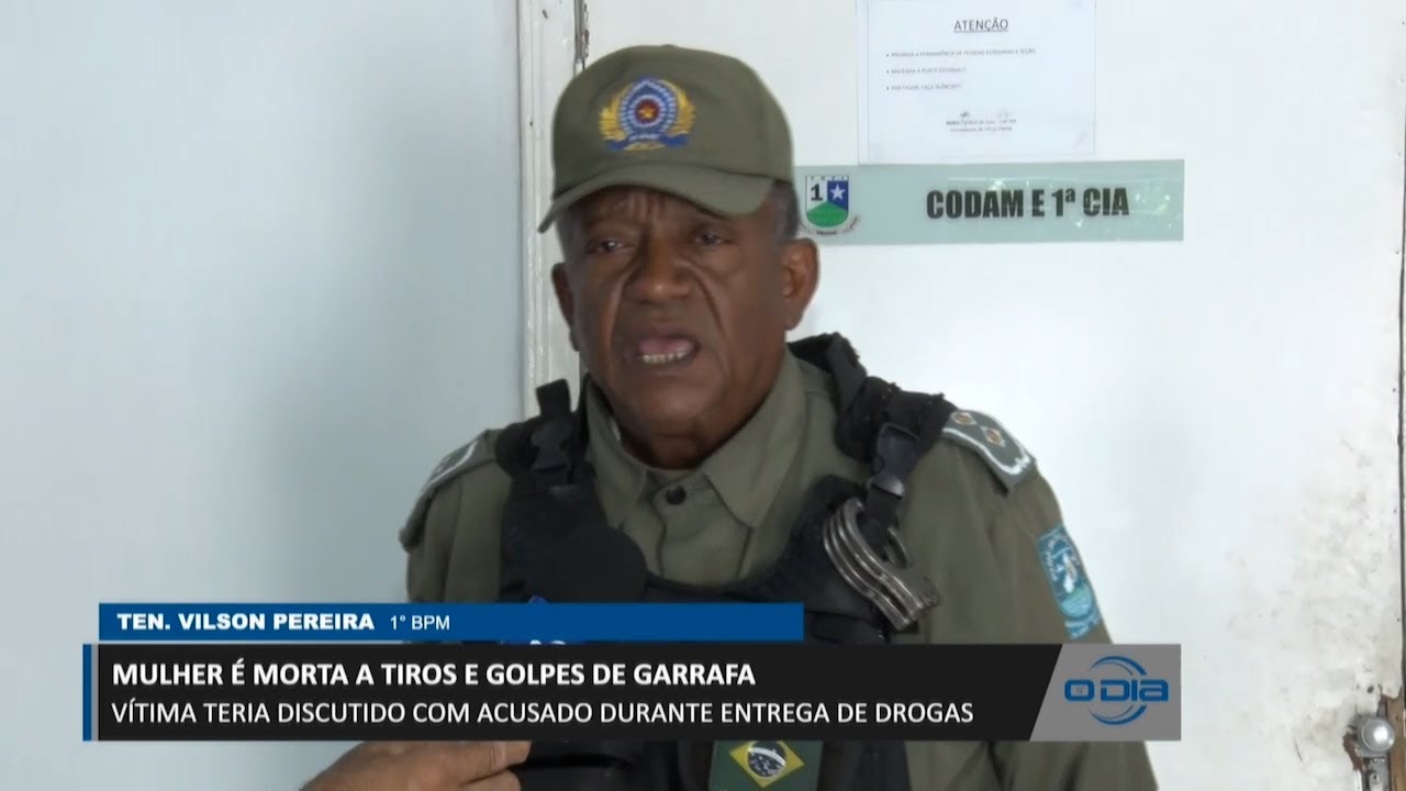 Mulher discute com entregador de drogas, recebe golpes de garrafa e é morta a tiros 03 30 11 2023