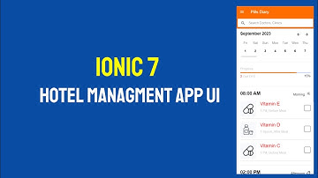 Ionic 7 | Hospital Management App Ui