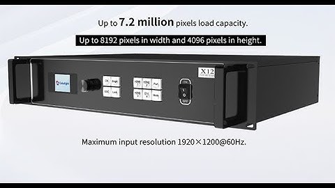 Colorlight X12 Video Processor