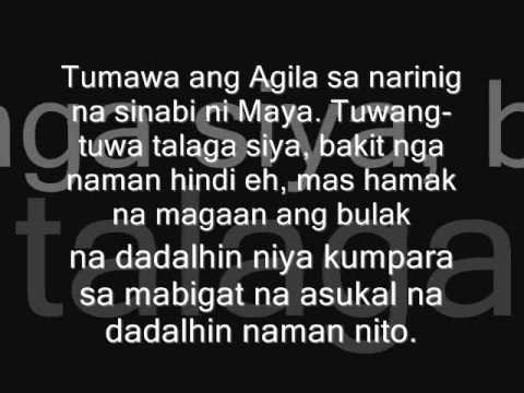 Pabula Ang Agila At Ang Maya