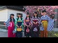 修学旅行 函館 女子中学生 レンタル袴 ハイカラさん 体験 モダン衣裳館