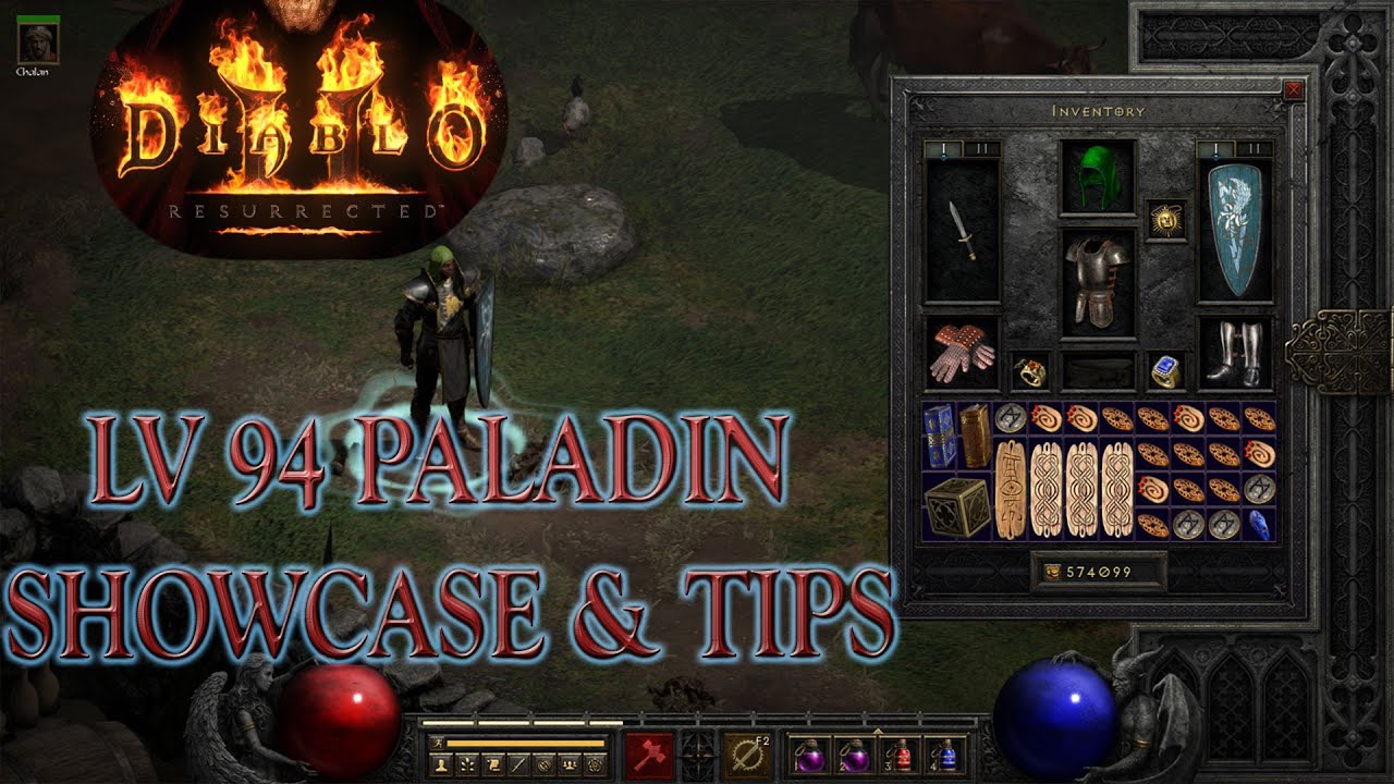 Level 94 Paladin Showcase & Tips | Diablo 2 Resurrected