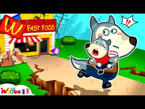 Que Faire Pendant Un Séisme ? 😲 | Histoires Éducatives De Wolfoo 🎉 Collection D’épisodes