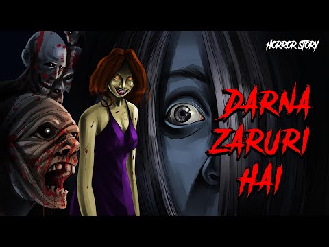 Darna Jaruri Hai | Evil Eye | Hindi Horror Story | Animated Suspense Thriller Chudail Pisach Aahat