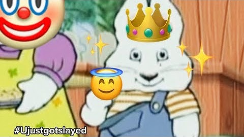 I edited a Max & Ruby episode since I’m on summer break 💅