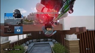 Broken upside down rappel