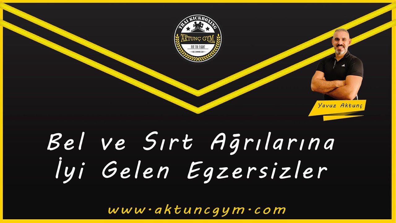 Bel ve Sırt Ağrılarına İyi Gelen Egzersizler YouTube